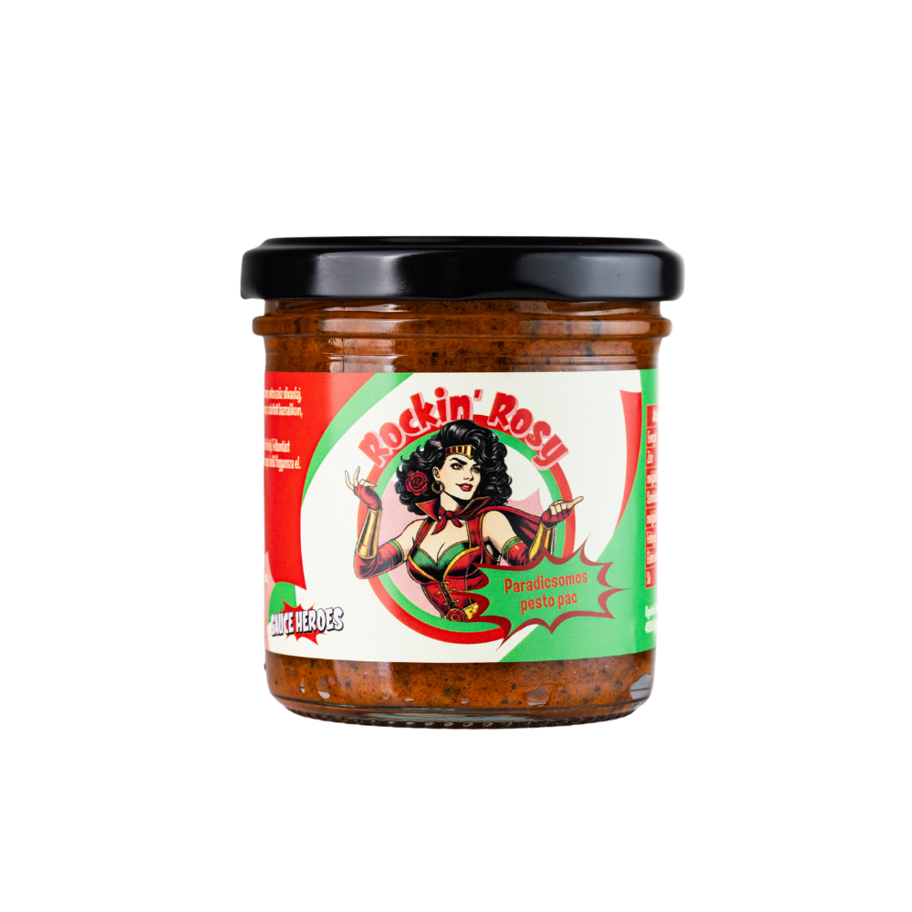 Sauce Heroes - Rockin' Rosy - Paradicsomos pesto pác (140 g)