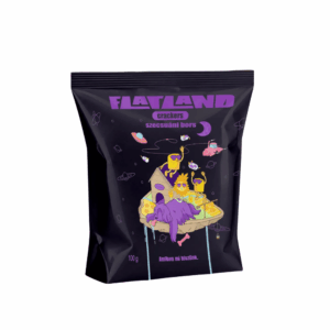 Grapoila Flatland Crackers Szecsuáni Bors (100 g)